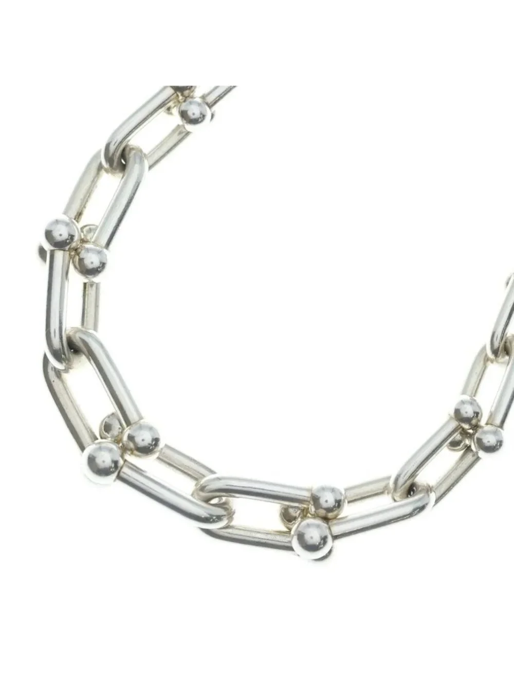 Tiffany & Co Graduated Pendant Chain Silver